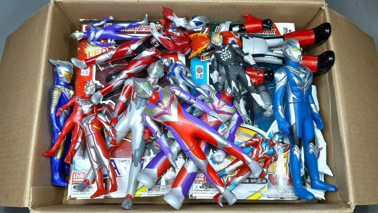 Ultraman Toys, Ultraman Tiga, Ultraman Ginga, Ultraman Geed, Ultraman Orb, Ultraman Dyna