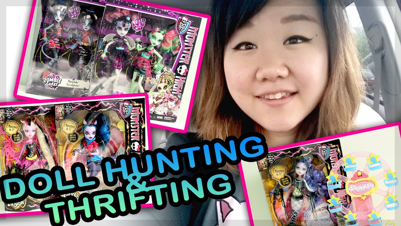 TOY HUNTING & THRIFTING - Monster High Zombie Shake, Freaky Fusion Hybrids, My Little Pony!