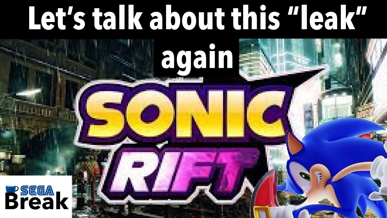 A Sonic Rift Leak Years ago Mentioned Roger Craig Smith would Retire, Does that Mean Anything?