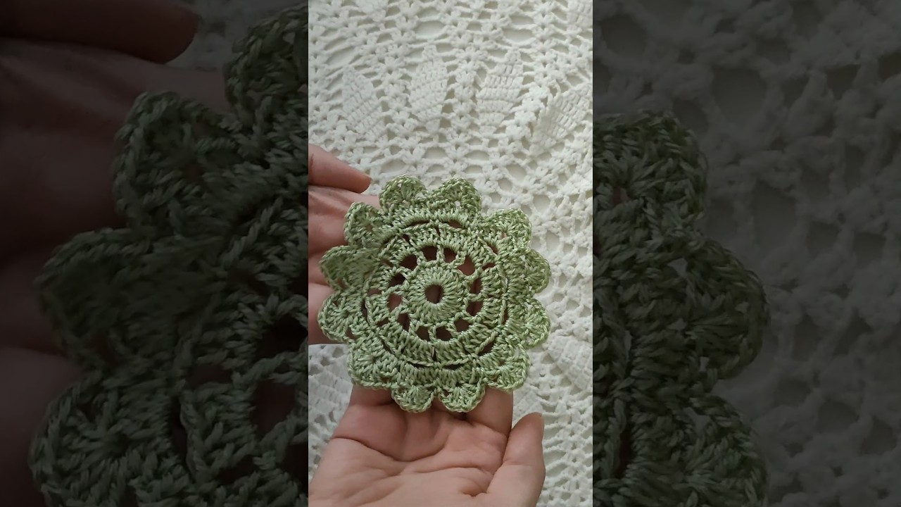 #мотивкрючком #crochetpatterns #crochetprojects #вязаниекрючком #handmadecrochet #салфеткакрючком