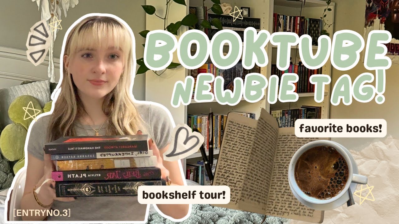 ✨ Booktube Newbie Tag! ✨| fav books, shelf tour, & more! 🍂 Channel Intro (2025)