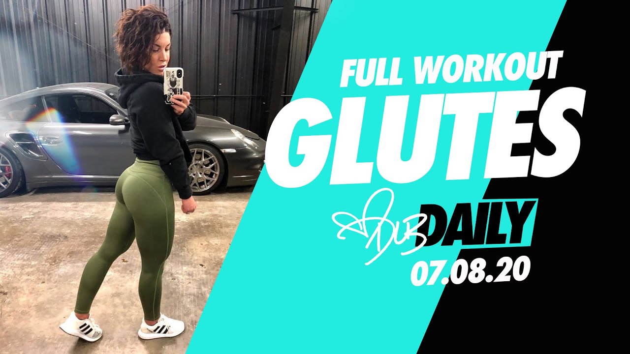 FULL BREAKDOWN | GLUTE WORKOUT  |  #DLBDAILY