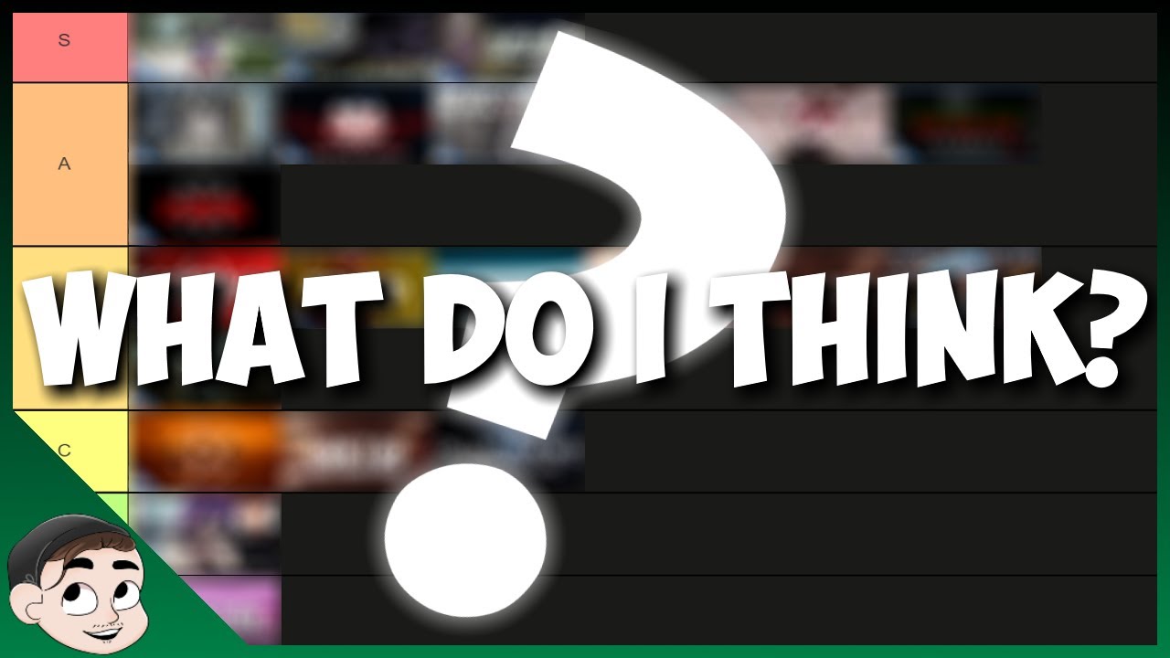 Ranking My Own Nerdcore Songs In A Tierlist (Just For Fun)