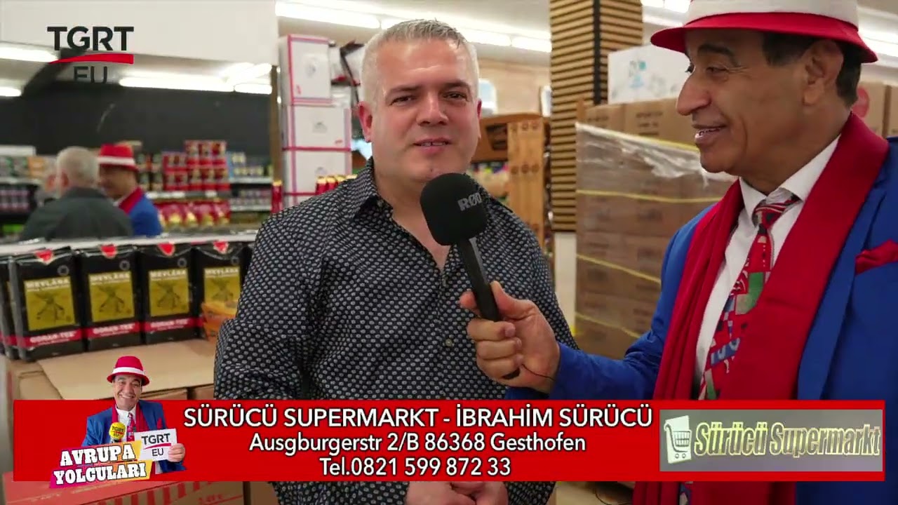 Avrupa Yolcuları (Almanya) Sürücü Supermarkt-İbrahim Sürücü