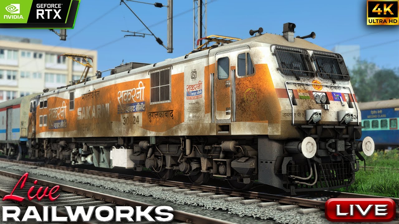 18184/Buxar - Tatanagar Express part - 2 LIVE RAILWORKS.... #railworks #live