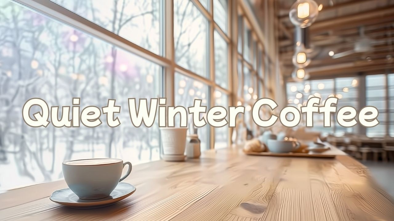 A Quiet Winter Café ☕️Soft Acoustic Lo-Fi for Calm Mornings