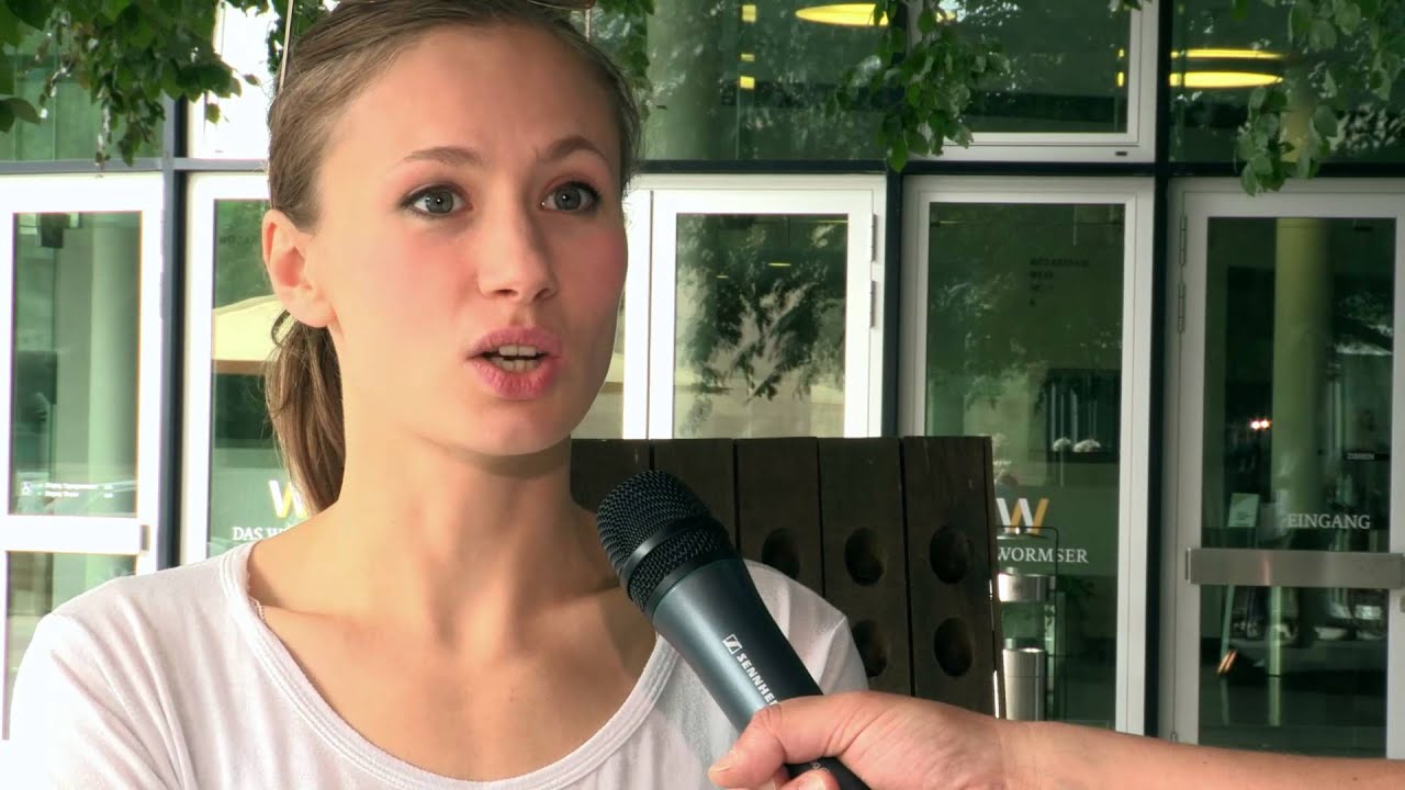Exklusives Kurzinterview Heute: Alina Levshin / Ortlieb - Interview: Peter Kühn