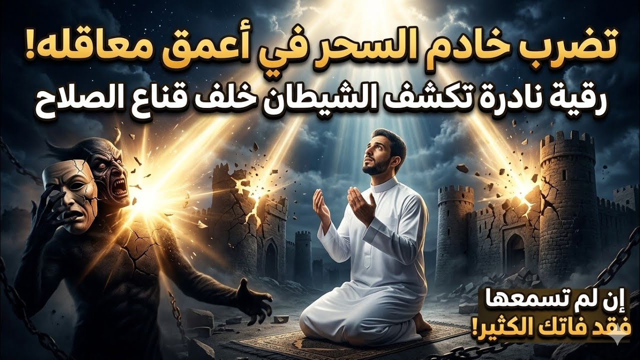 إخوتي الكرام و الله والله إنها رقية تضرب خادم  السحر في أعمق معاقله إن لم تسمعها فقد فاتك الكثير. 