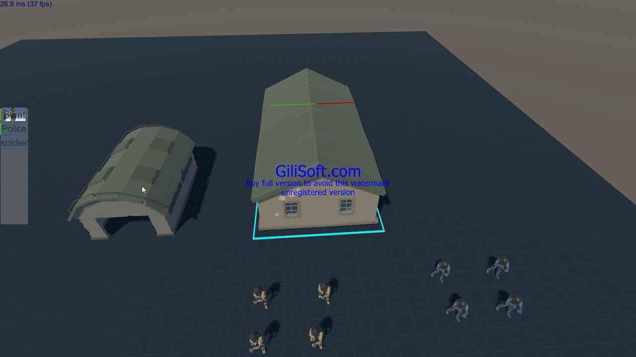 Unity RTS Building placement