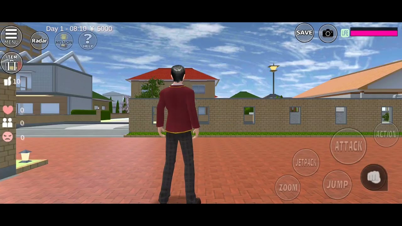 Dance video #sakuraschoolsimulator #lifeisbutadream #automobile #january11 #january2017 