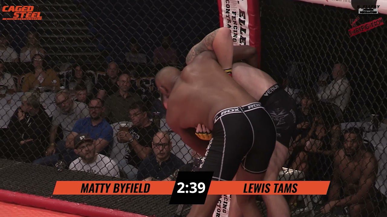 Matty Byfield vs Lewis Tams - Caged Steel 26 #CagedSteel #ukmma