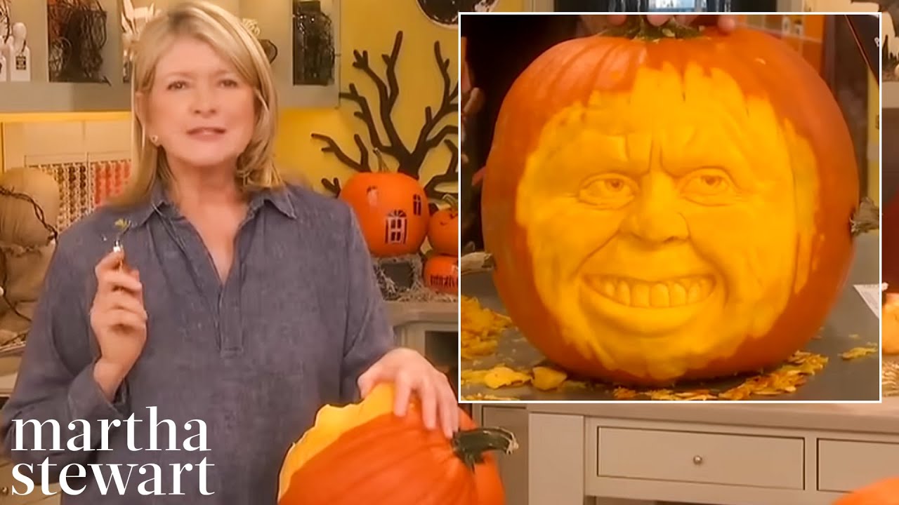How to Carve Incredible Pumpkin Faces | Martha Stewart