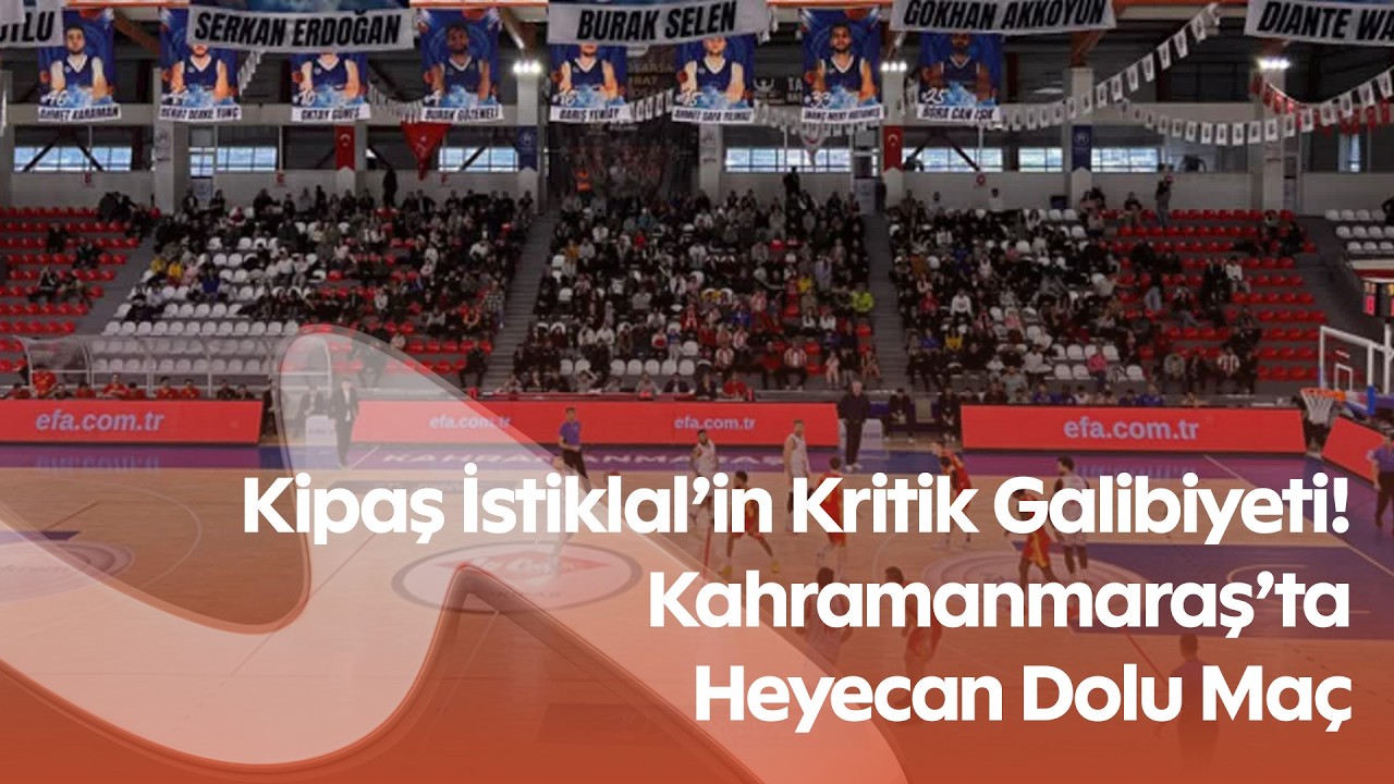 Kipaş İstiklal Basketbol 91-87 Göztepe | Türkiye Sigorta Basketbol Ligi 26. Hafta Özeti