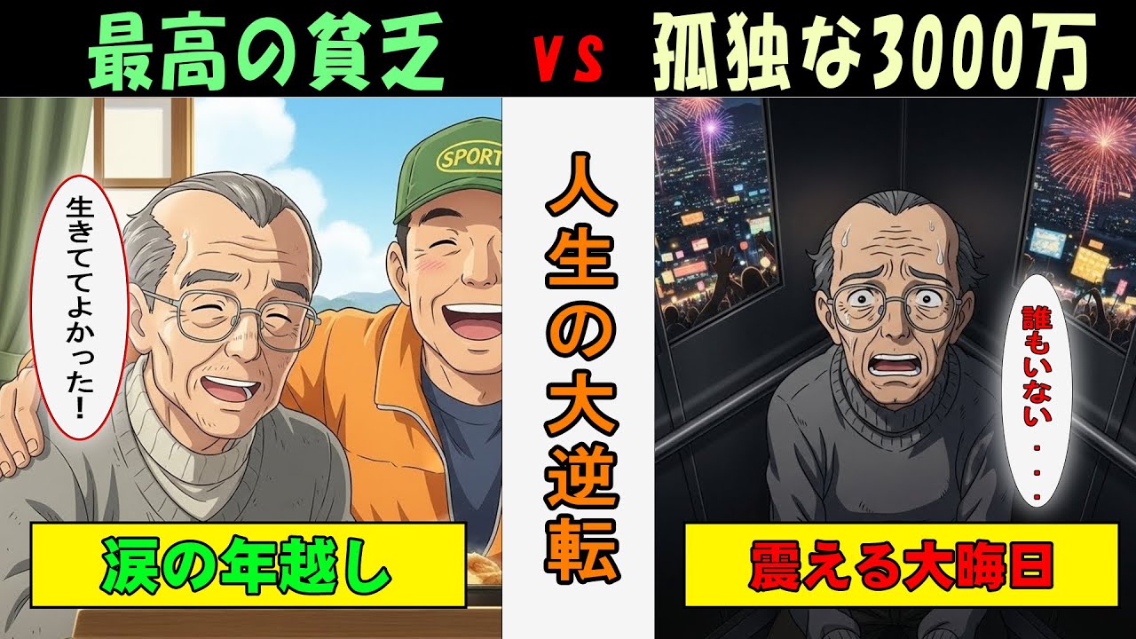 【漫画】年金を70歳まで繰り下げた66歳独身男の末路。「貯金3000万円あれば勝ち組」と信じた結果...