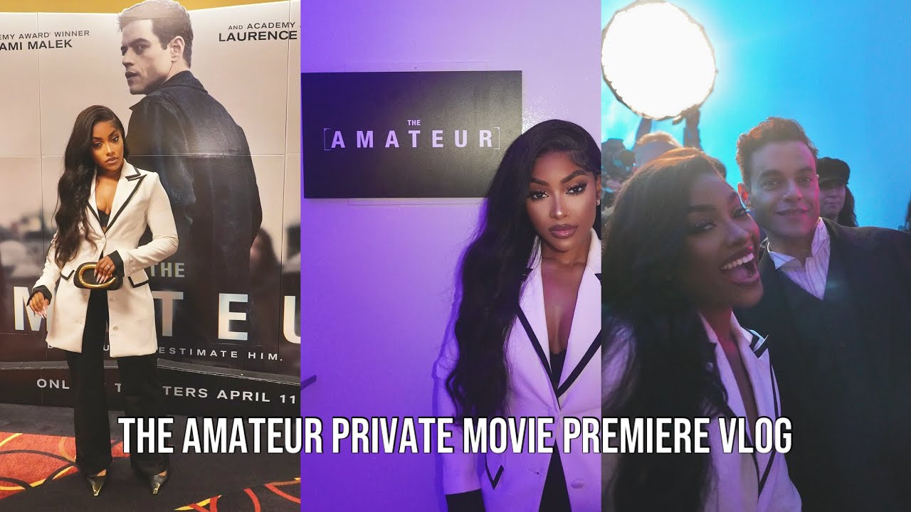 The Amateur Private Movie Premiere & Party Vlog | Petite-Sue TV