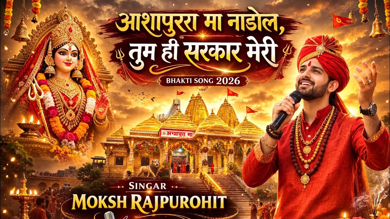 आशापूरा मा नाडोल | तुम ही सरकार मेरी | Moksh Rajpurohit | New Bhakti Song 2026 | Ashapura Maa Song