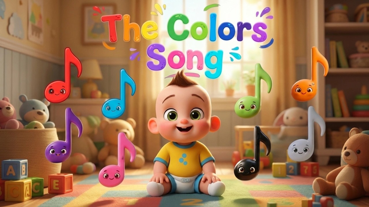 The Colors Song for Kids | Learn Colors the Fun Way | ChipiToonsKids Rhymes
