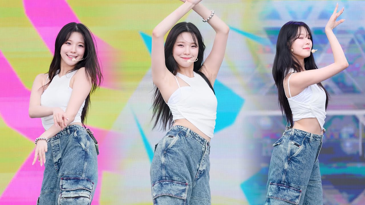 230916 지헌 JIHEON 프로미스나인 fromis9 '#menow + DM + Stay This Way' 4K 60P 직캠 @전우마라톤 위문열차 by DaftTaengk