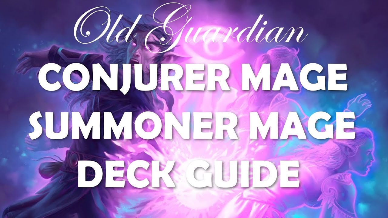 Anti-aggro Conjurer Mage / Summoner Mage deck guide (Hearthstone Rise of Shadows)