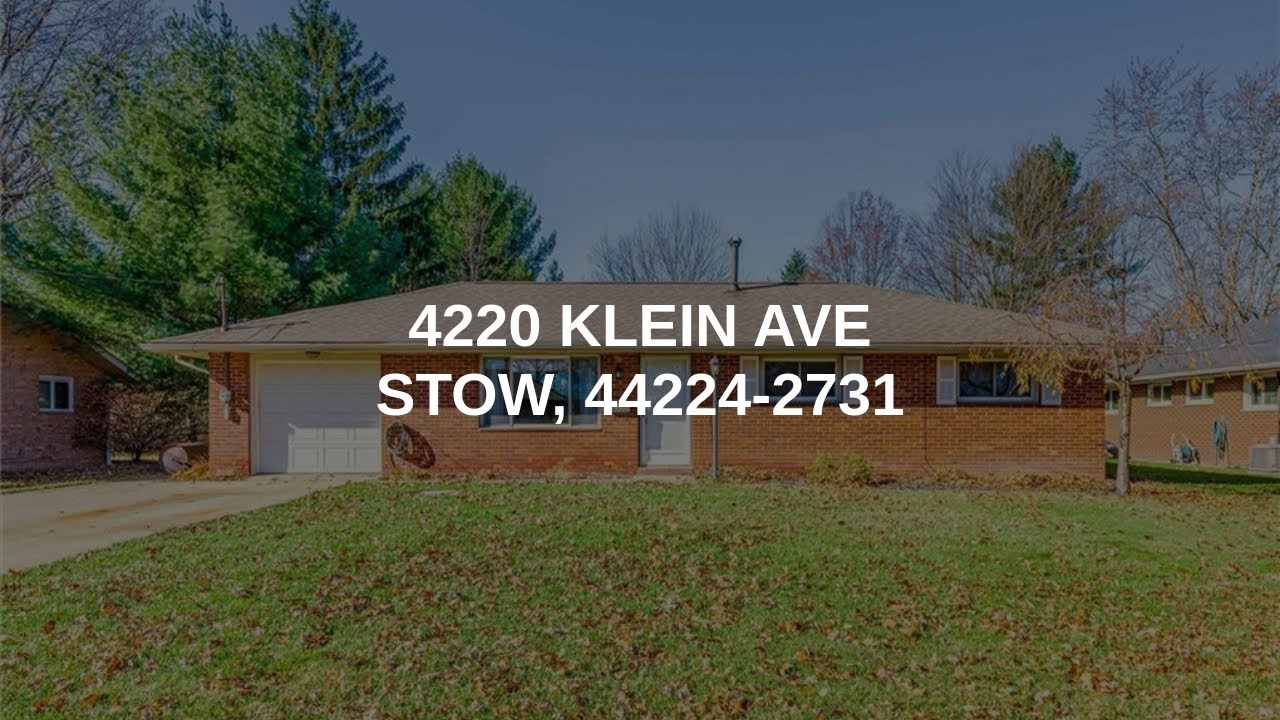 4220 Klein Ave | Stow Real Estate