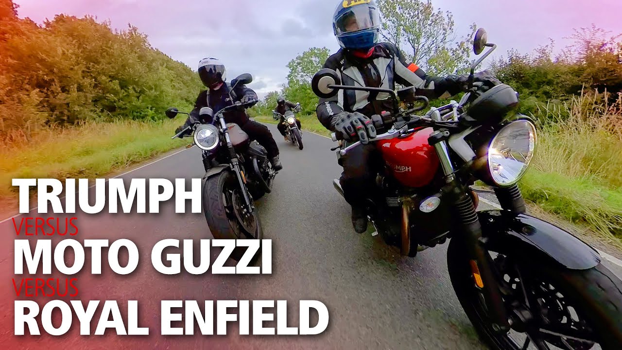 Royal Enfield Interceptor 650 vs Triumph Street Twin vs Moto Guzzi V7 III | ROAD TEST REVIEW