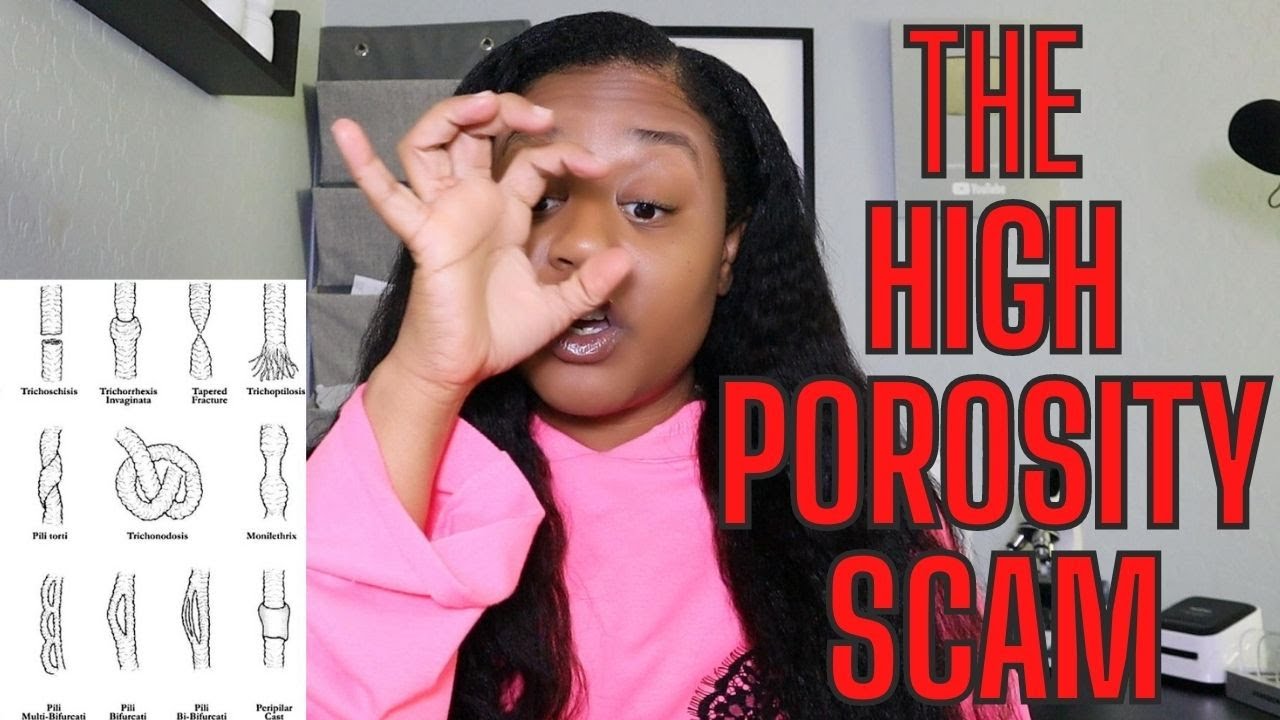 DAMAGED HAIR OR HIGH POROSITY HAIR!? The biggest hair care scam! Cyn Doll