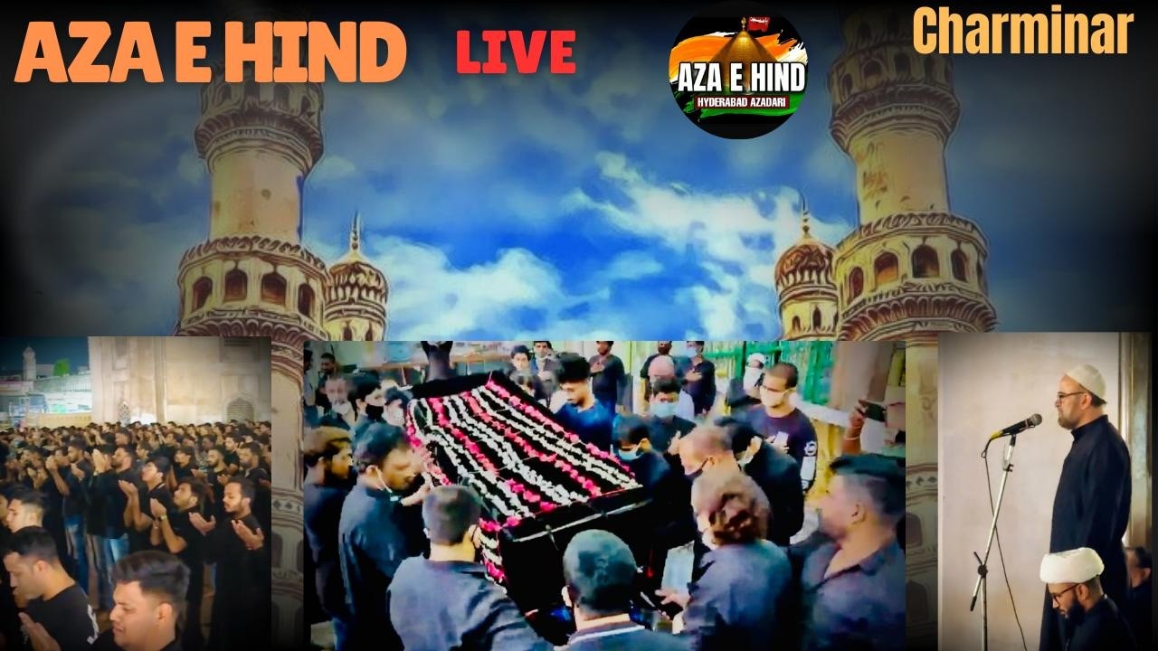 🔴 LIVE 21 RAMZAN 2026 | JULOOS SHAHADAT E HAZRAT ALI a.s. From: CHARMINAR TO BADSHAHI ASHOOR KHANE