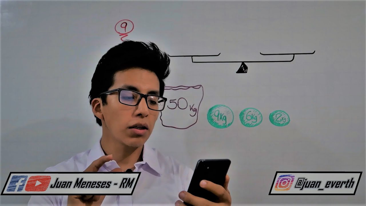 PESADAS Y BALANZAS | UNMSM 2020 - 2 | HABILIDAD L&Oacute;GICO MATEM&Aacute;TICO