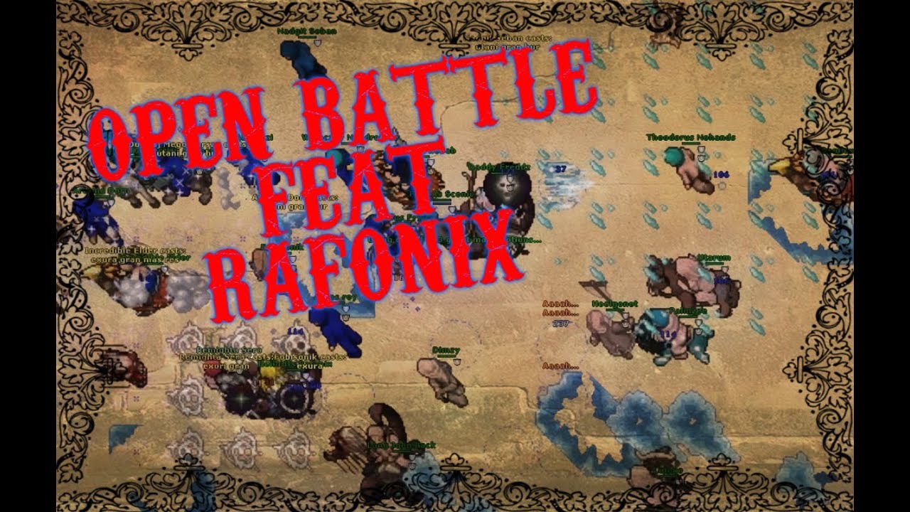 TIBIA FURIA NEW RETRO HARDCORE PVP DARASHIA OPEN FEAT RAFONIX [60FPS]