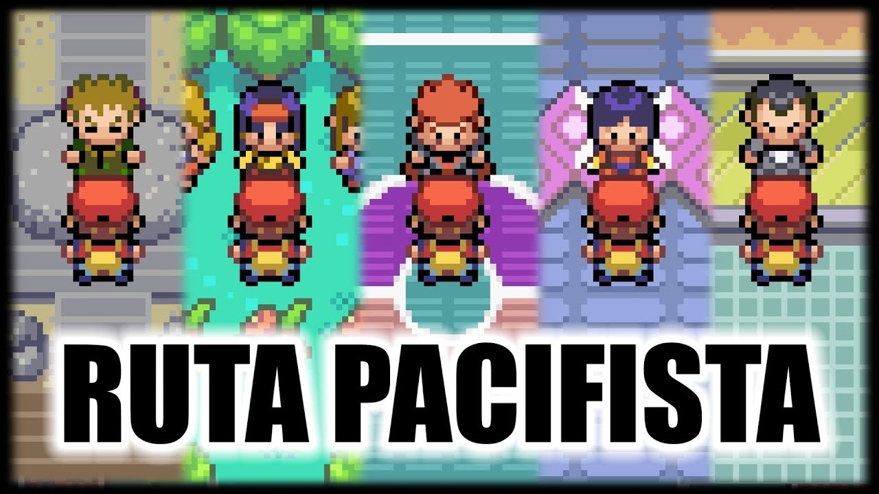 ¿ES POSIBLE HACER UNA RUTA PACIFISTA VERDADERA EN POKÉMON ROJO FUEGO Y VERDE HOJA?