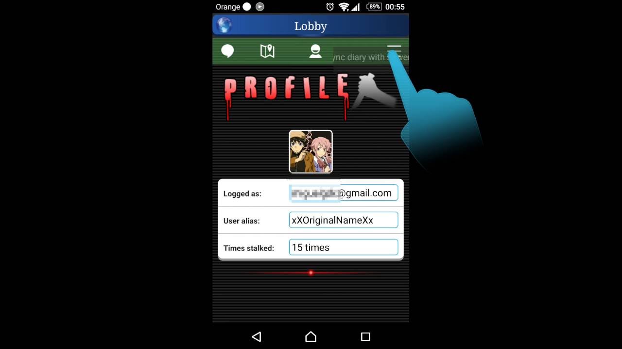 Mirai Nikki Diary 2.0 (Android app update)