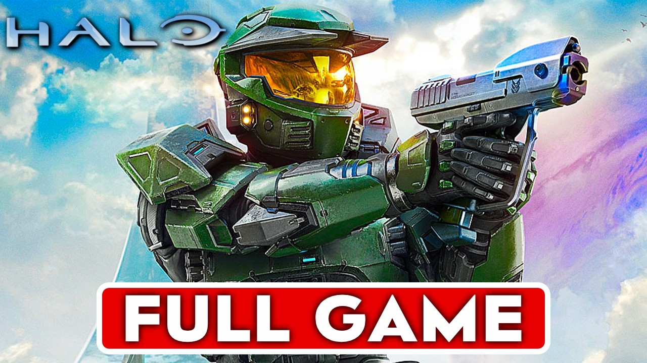 HALO Series Full Gameplay Walkthrough FULL GAME - No Commentary