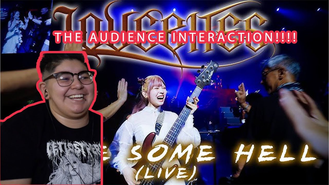 THE AUDIENCE INTERACTION!! LOVEBITES / RAISE SOME HELL (LIVE FROM 