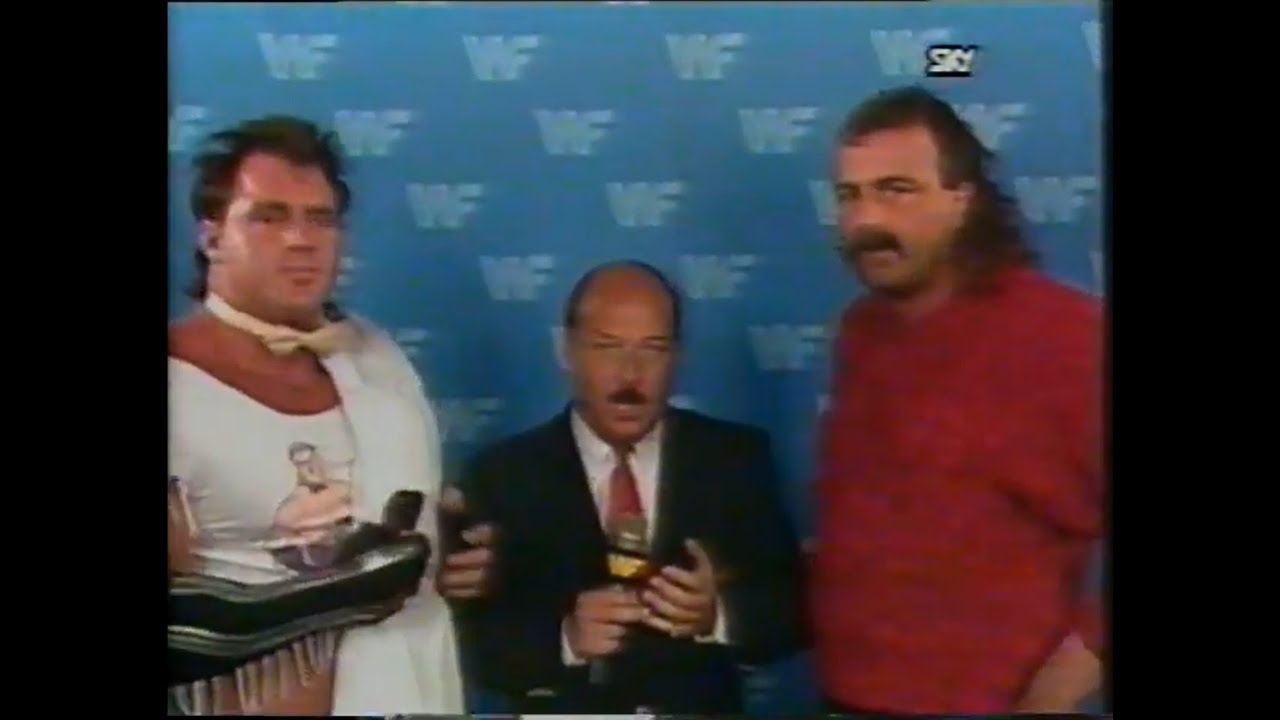 Mean Gene interviews Jake Roberts and Brutus Beefcake (11-14-1987)