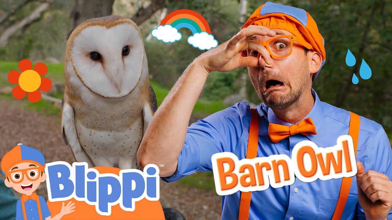 Blippi Meets an Owl and an Elk!🦉 | Educational Videos For Kids | Moonbug Kids - Get Up And Go!