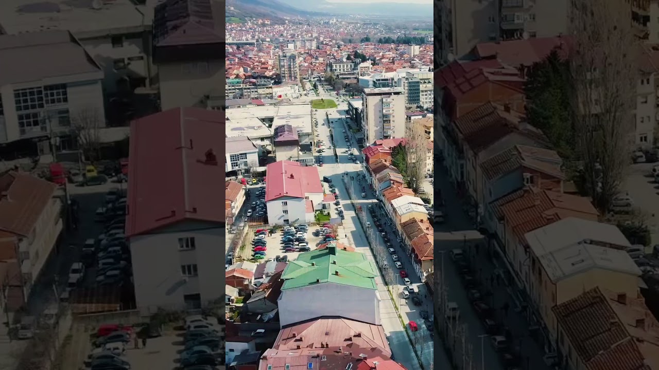 Tetovo, North Macedonia 📍 | Breathtaking Aerial View!