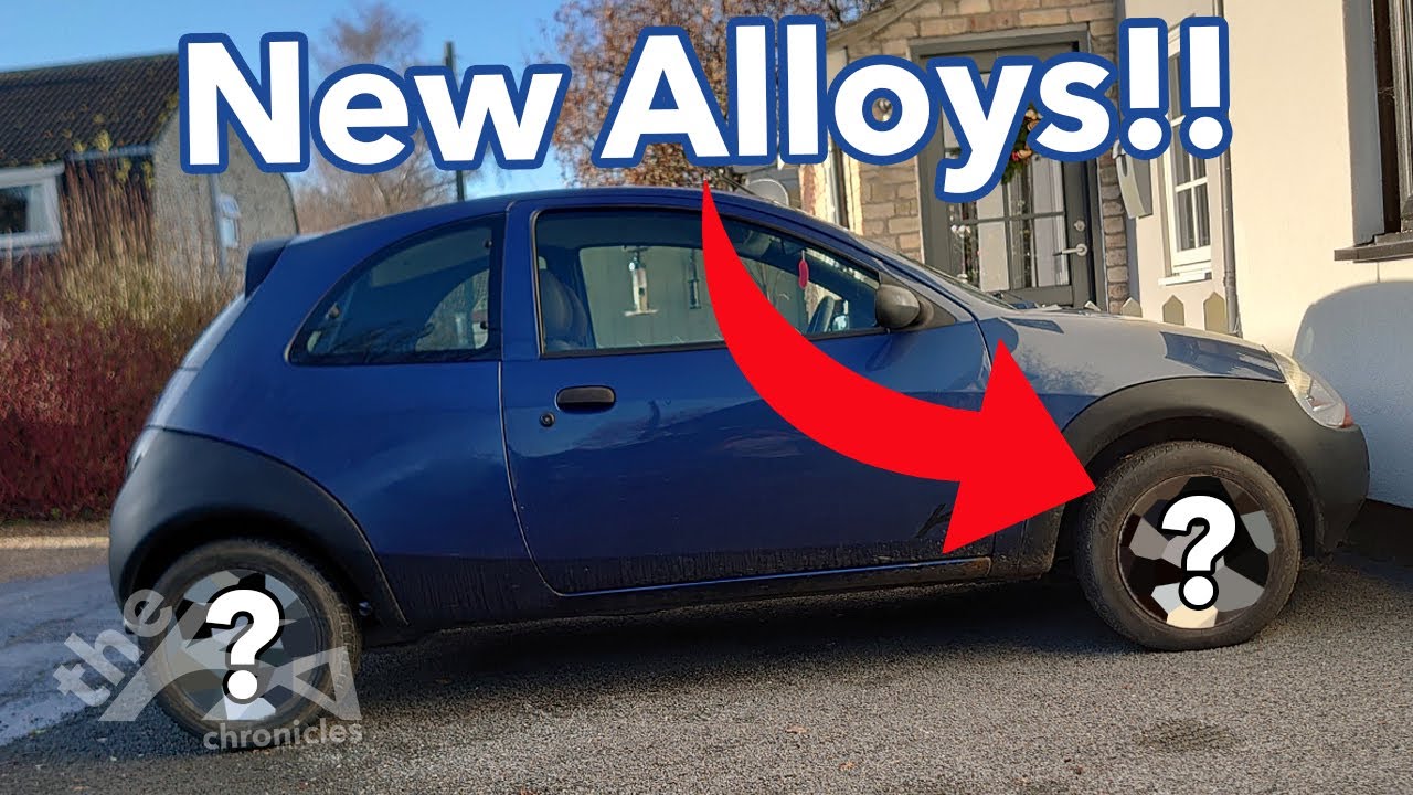 The Ford KA FINALLY gets NEW ALLOYS!!