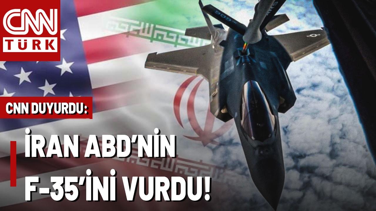 SON DAKİKA🚨CNN Duyurdu: İran F-35 Vurdu, Acil İniş Yaptı! Yunus Paksoy Detayları Aktarıyor