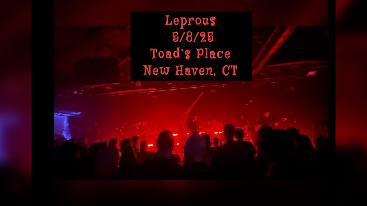 Leprous at Toad’s Place New Haven CT 5/8/2025