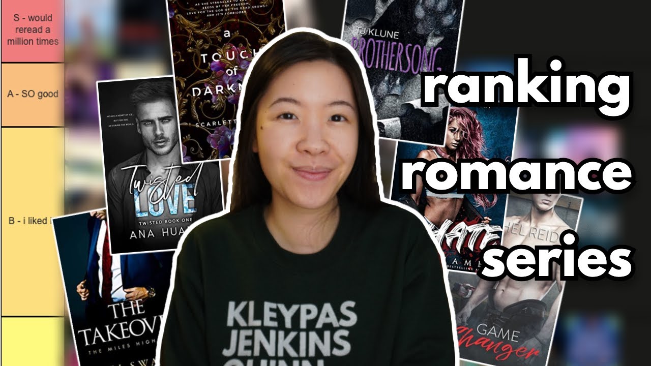 Tier Ranking Every Romance Book Series I Read Last Year (2021)
