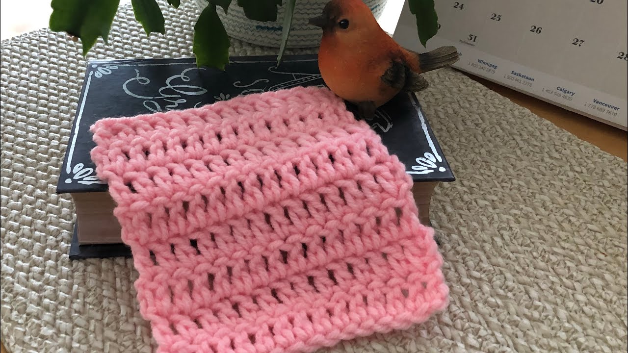 How To Double Crochet (DC) - Learn To Crochet Lesson 3