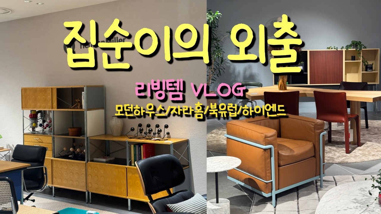 집순이의 외출 | 예쁜 것만 골라 보는 날 | ZARA HOME · H&M HOME · 콘란샵 투어 | 막내이모 VLOG
