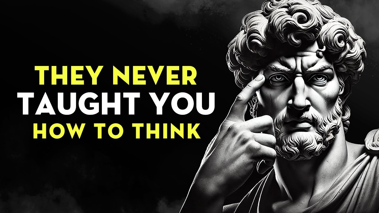 They Never Taught You How To Think | Stoicism