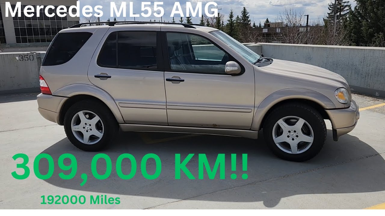 V8 Bargain! Mercedes W163 ML55 AMG with 300,000km!!!