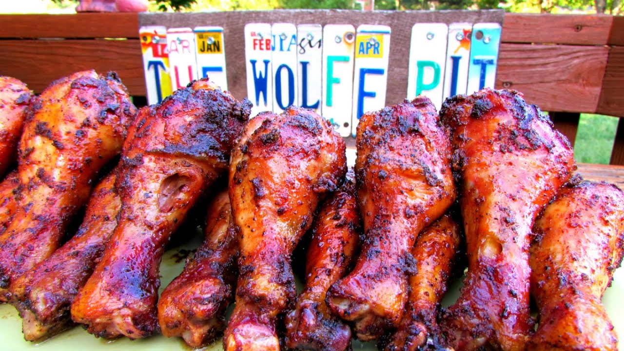 Grilled Chicken - Rum and Butter Glazed Grilled Chicken Recipe