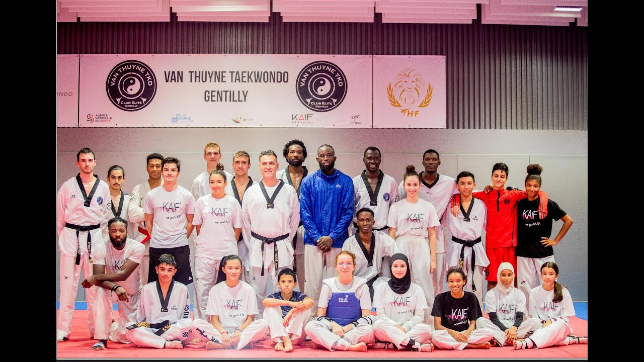 SPARRING CHEICK CISSÉ VS VAN THUYNE TKD #champion #olympics #taekwondo