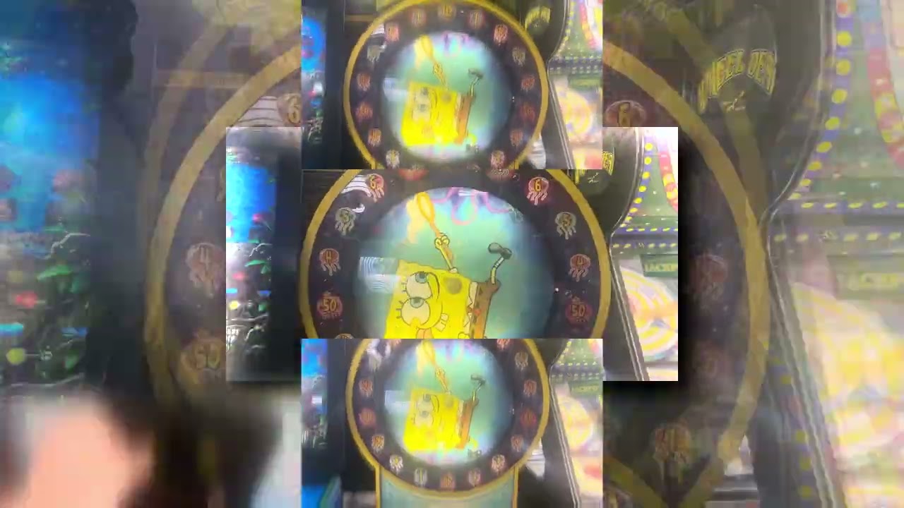 YTPMV Chicago gaming 2005 SpongeBob SquarePants jelly fishing arcade at Playland arcade￼ SCAN