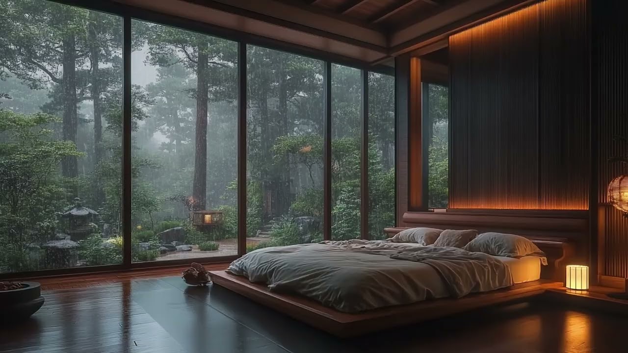 FALL INTO SLEEP INSTANTLY - Relaxing Sleep Music Cozy Bedroom Sounds to Ease Stress and Anxiety