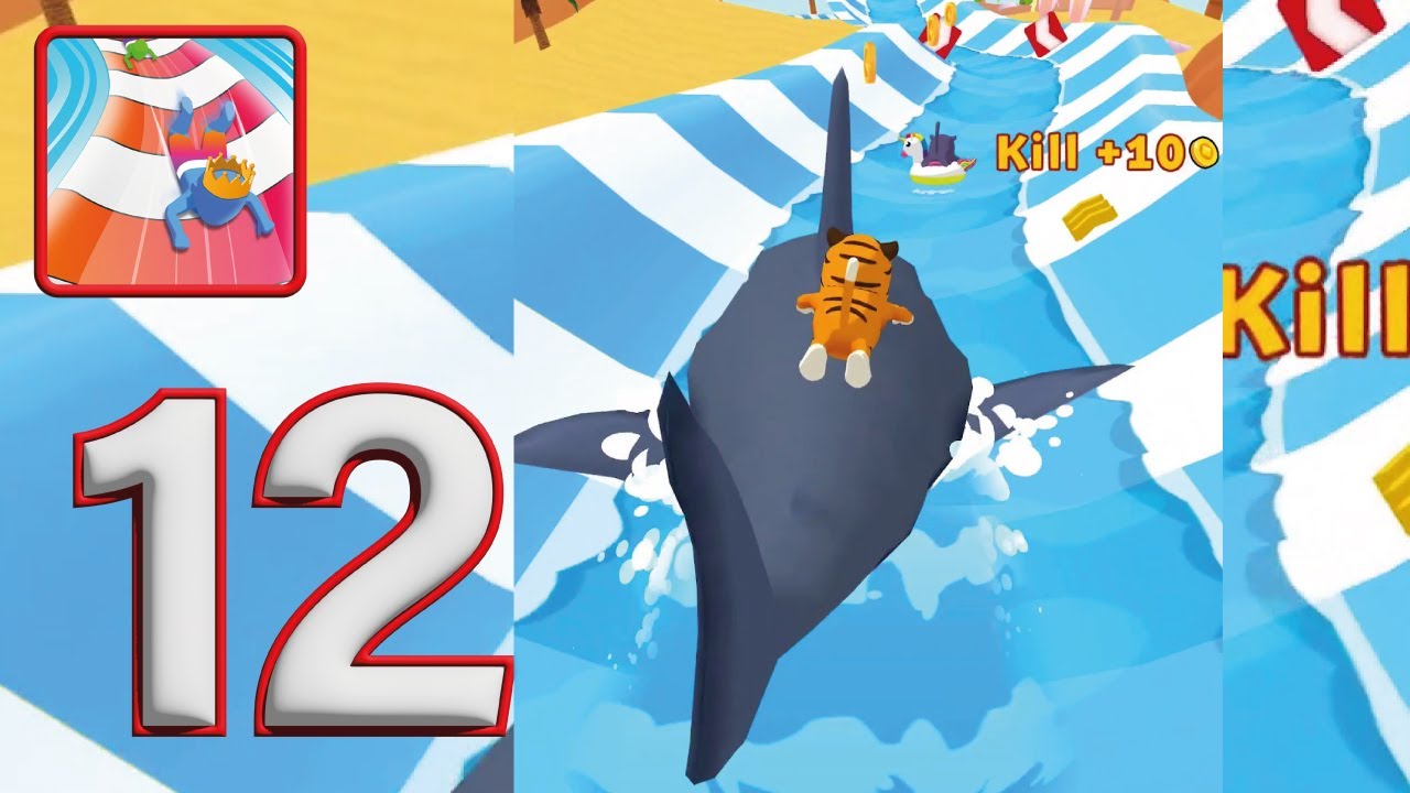aquapark.io - Gameplay Walkthrough Part 12 - (iOS, Android)