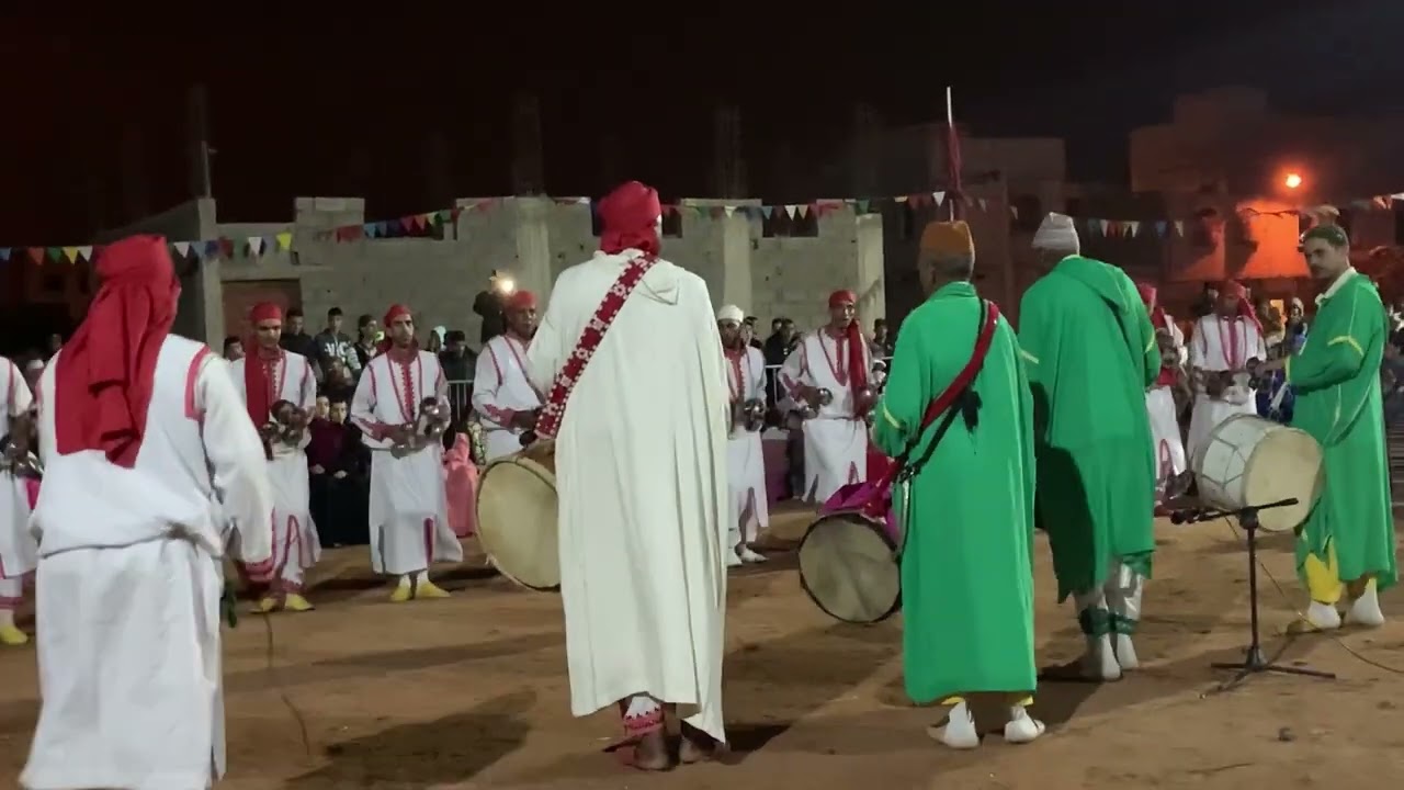 موسم كناوة اسمكان تمسية العين        Music gnawa